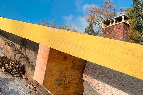 Réparation de charpente bois